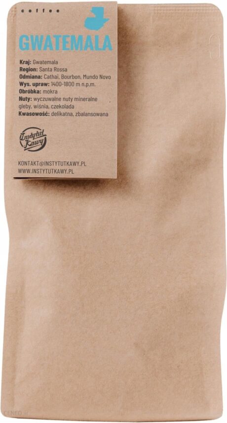Instytut Kawy Gwatemala Kawa Ziarnista 500G