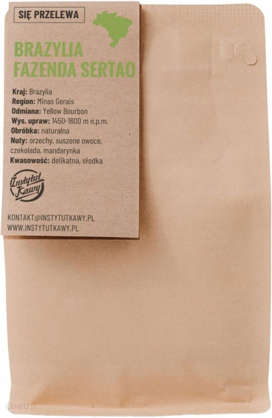 Instytut Kawy Kawa Ziarnista Brazylia Fazenda Sertao 250g