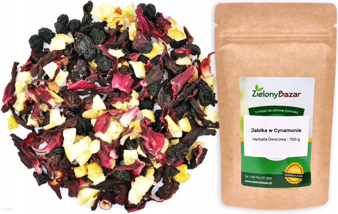 Jabłka W Cynamonie Owocowa Herbata – Sklep 100g