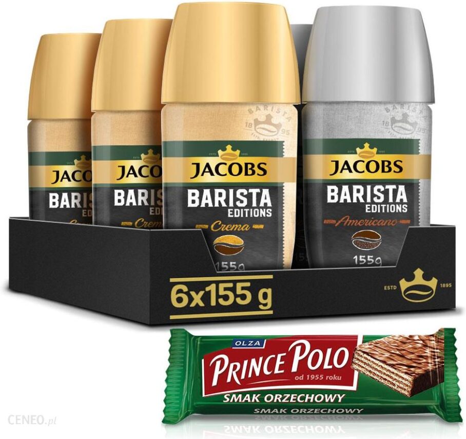 Jacobs Kawa Rozpuszczalna Barista Mix 6x155g