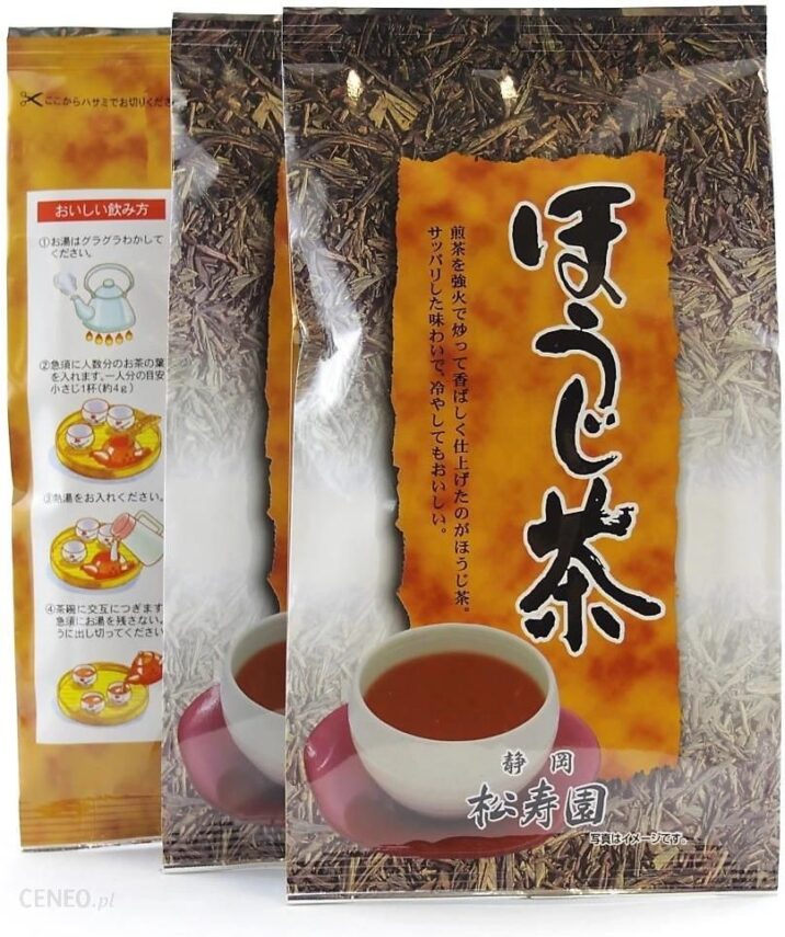 Japońska Herbata Zielona Hojicha 60G Oryginalna