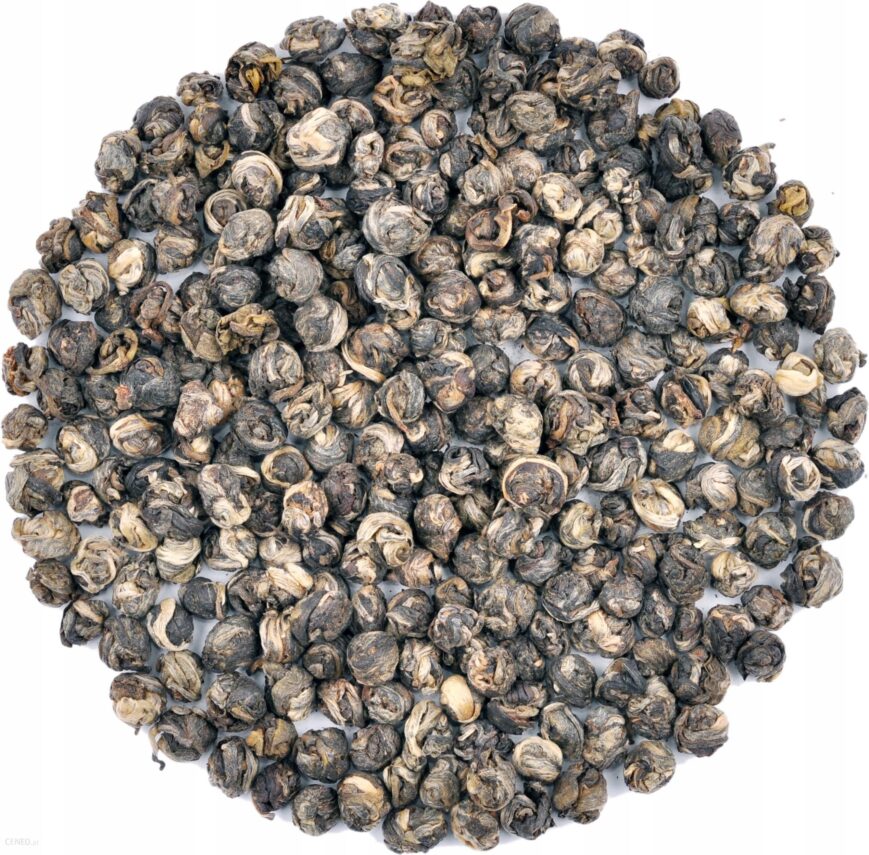 Jasmine Dragon Pearl Herbata Biała 50g Kliknij