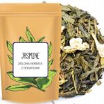 Jaśminowa zielona herbata Sencha z kwiatem jaśminu