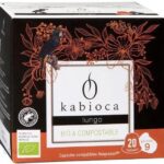 Kabioca Kabioca BIO kompostowalne kapsułki kawowe Nespresso Lungo 20 szt