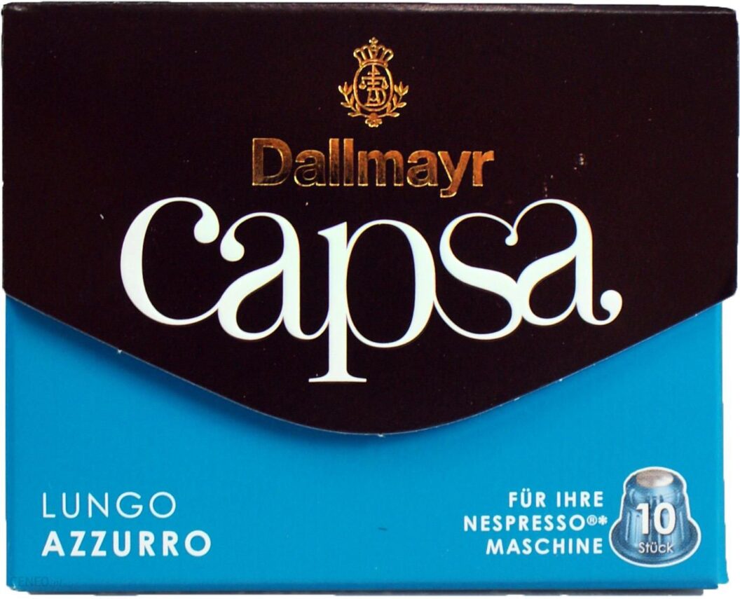 Kapsułki Dallmayr Nespresso Lungo Azzurro 10 sztuk
