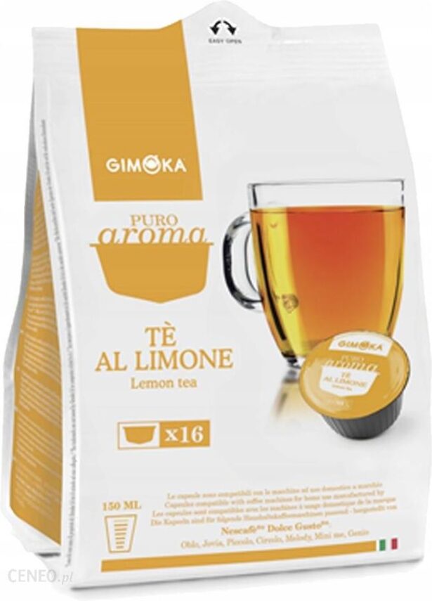 Kapsułki do Dolce Gusto Gimoka Al Limone Herbata