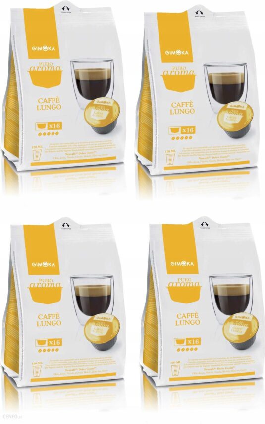 Kapsułki do Dolce Gusto Gimoka Caffe Lungo 4x16szt