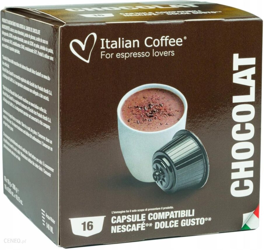 Kapsułki Dolce Gusto Kremowa Deserowa Czekolada 16