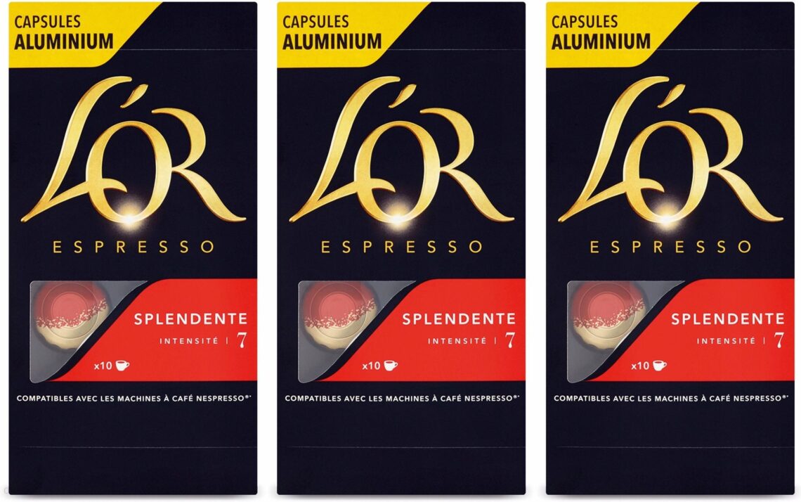 Kapsułki L’OR-kompatybilne z Nespresso(r)* 30szt.