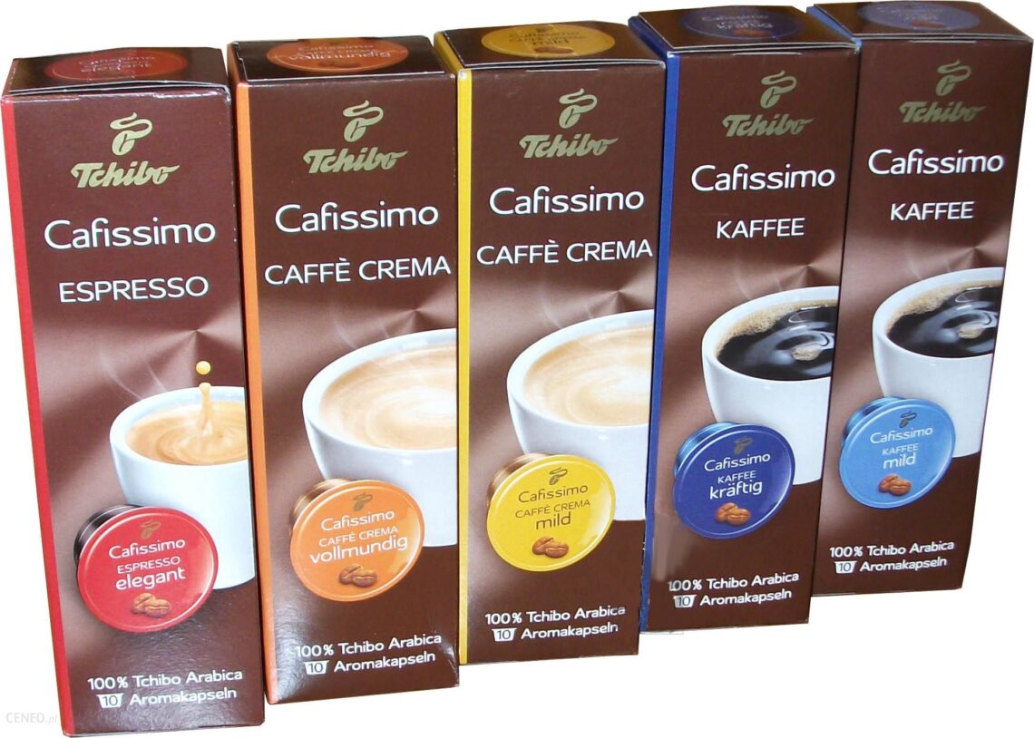 Kapsułki Tchibo Cafissimo Zestaw kawa 5×10