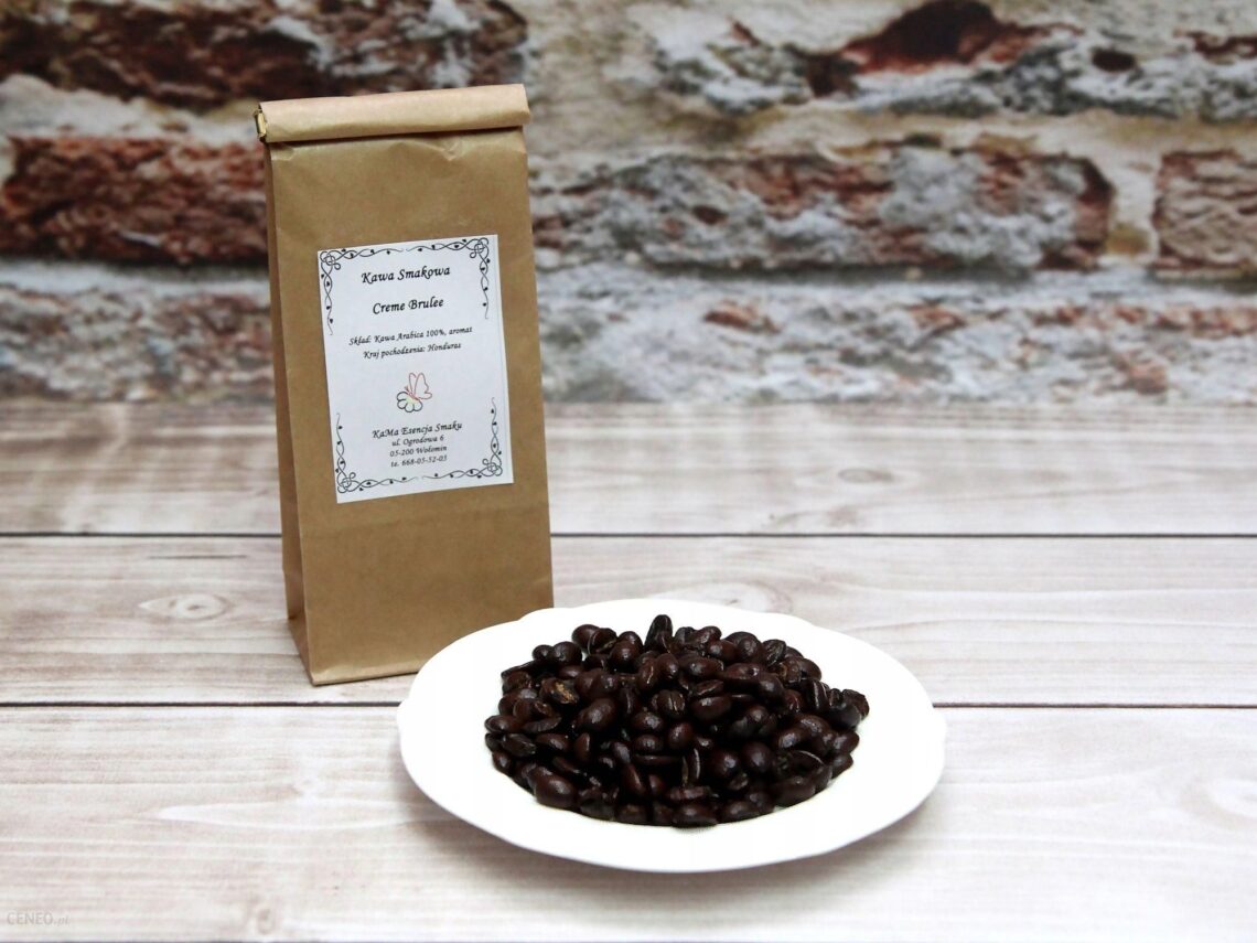 Kawa smakowa Creme Brulee ziarnista Arabica 100g
