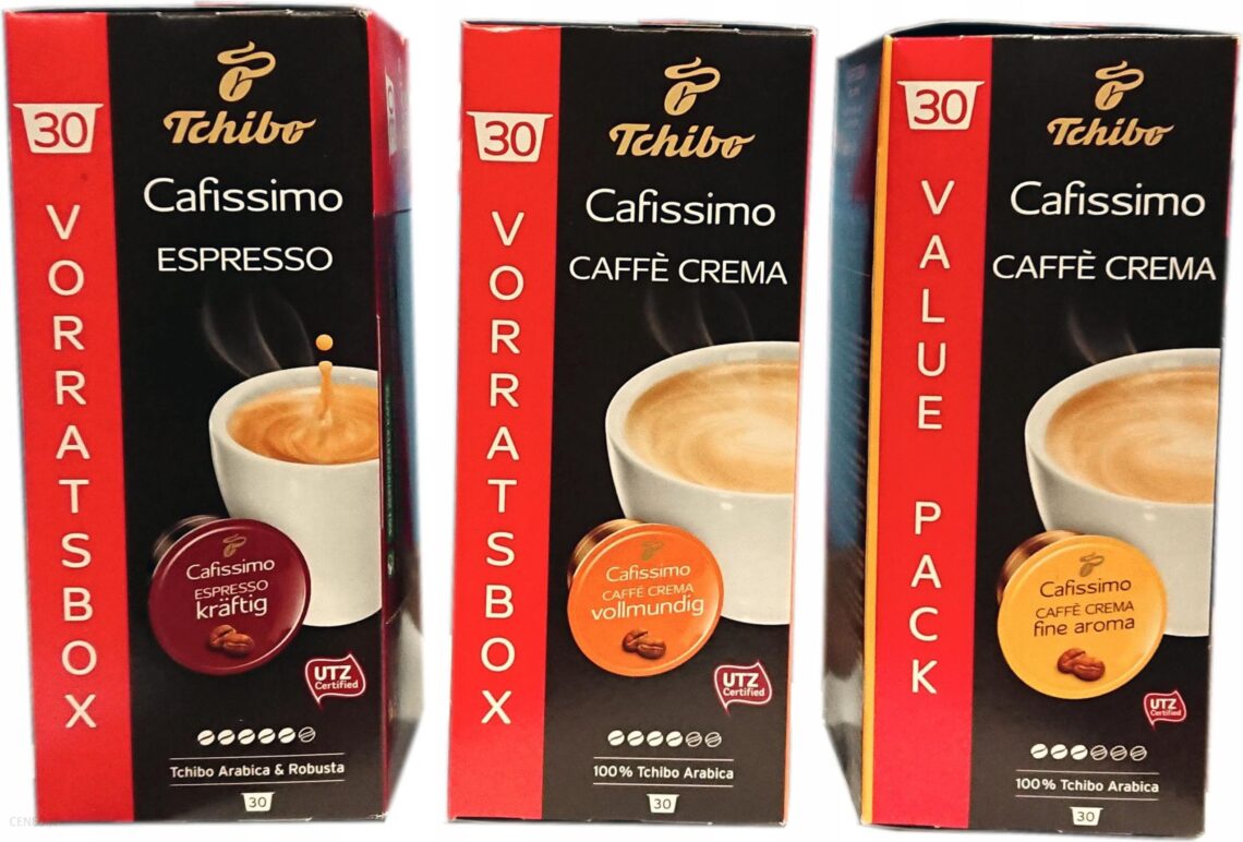 Kawa Tchibo Cafissimo Caffe Crema 90 kapsli Okazja