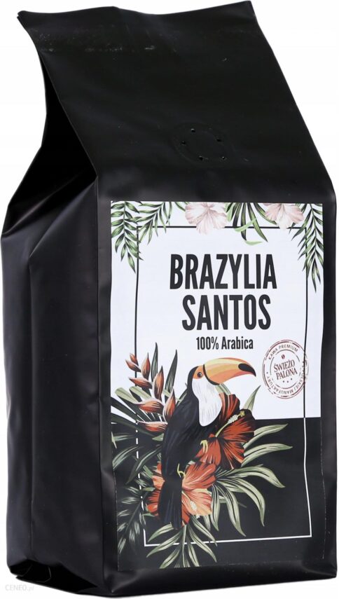 Kpl Brazylia Santos Kawa Ziarnista 100% Arabika 250G