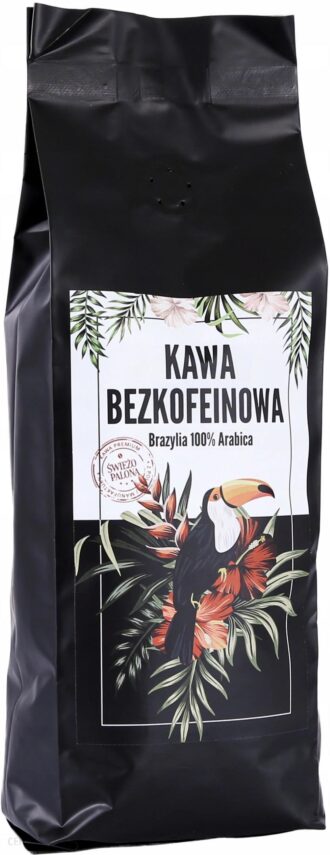 Kpl Kawa Bezkofeinowa Ziarnista 100% Arabica 500g