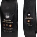 Kusy Coffee Kawa Ziarnista Gran Espresso 1Kg + 100G Kawy Smakowej - Czekolada Migdałowa