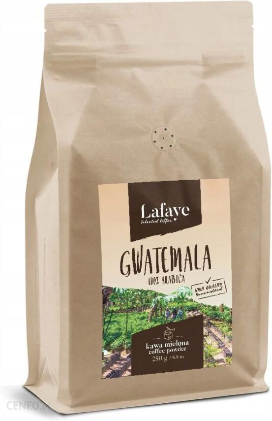 Lafaye Kawa Gwatemala świeżo palona 100% Arabika Mielona 250g