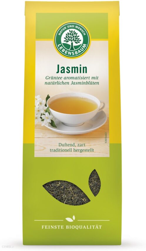 Lebensbaum herbata zielona jaśminowa bio 75g