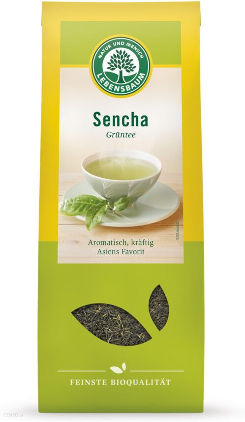 Lebensbaum herbata zielona sencha 75g bio