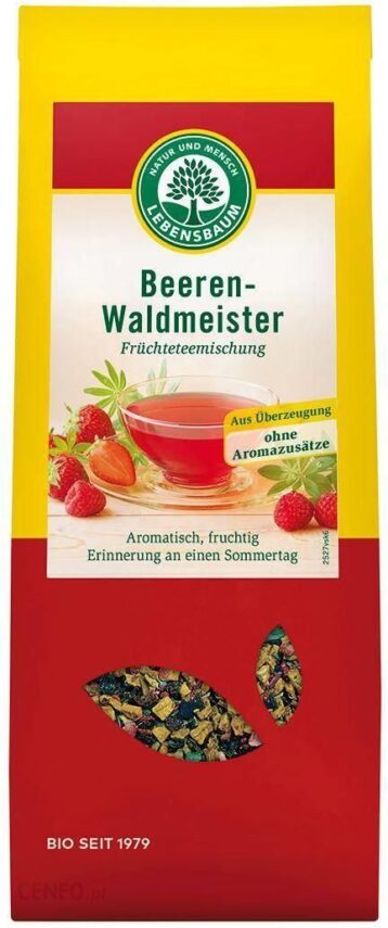 Lebensbaum Herbatka Owocowa Z Marzanką Wonną Bio 75g