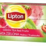 Lipton Herbata Zielona Malina I Truskawka 25Tb