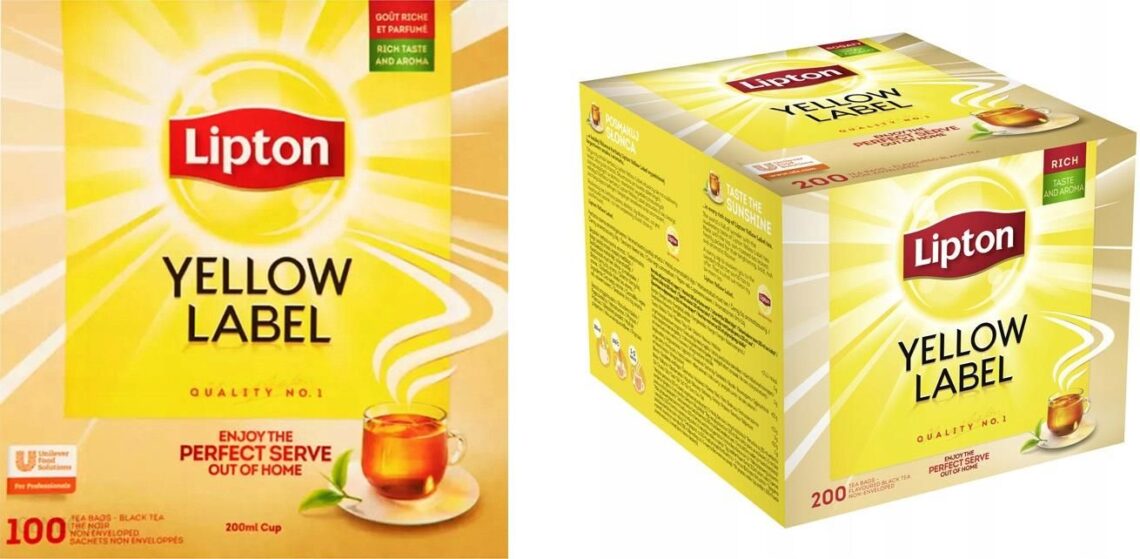 Lipton Yellow Label herbata czarna 300 torebek