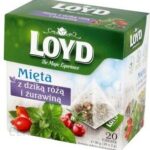 Loyd Herbata Piramidka Ziołowa Herbal Tea Mięta Z Dziką Różą I Żurawiną