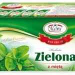 Malwa Herbata Zielona Z Miętą 20 Saszetek Po 2 G