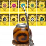 Mate Green Zestaw Yerba 10x50g Tykwa Bombilla 500g