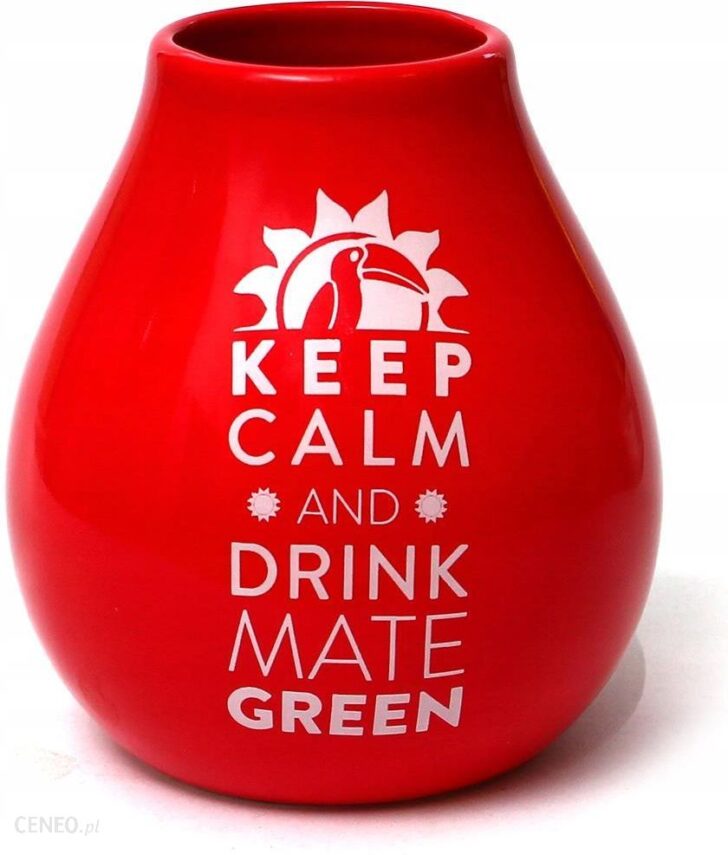 Matero Ceramiczne Luka Yerba Mate Green 350 ml
