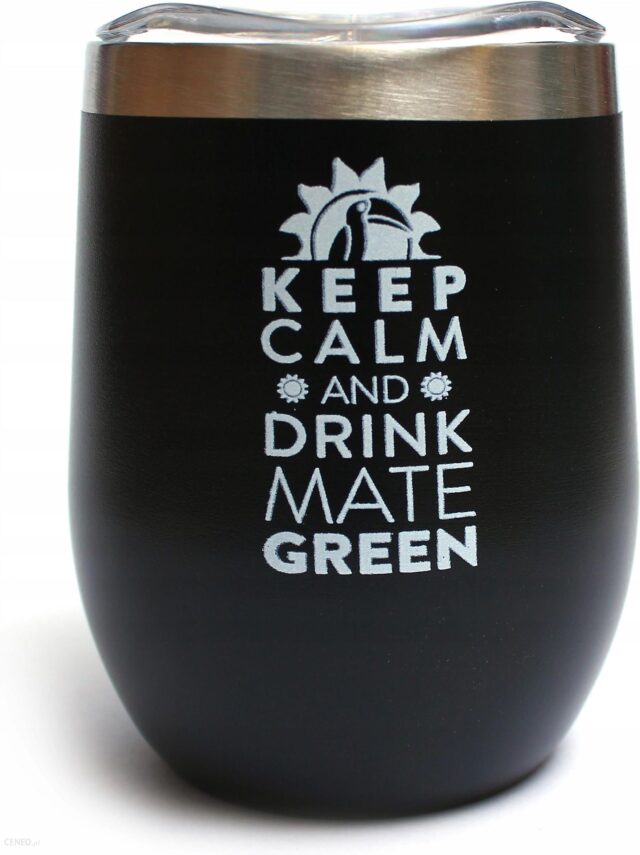 Matero termiczne Moderna Negro 350 ml Yerba Mate