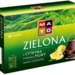 Mayo Zielona Z Cytryną O Smaku Pigwy Herbata Ekspresowa 80X1,7G