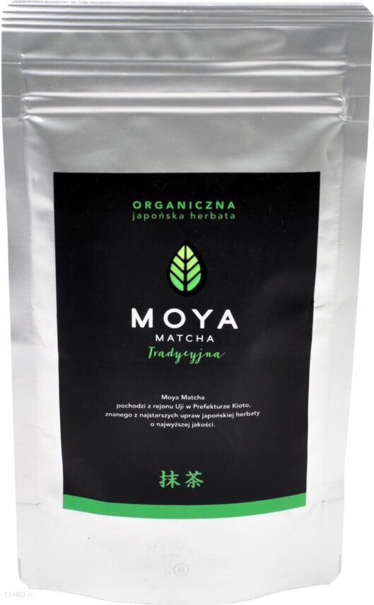 Moya – Matcha Organiczna Japońska Zielona Herbata Tradycyjna 50G