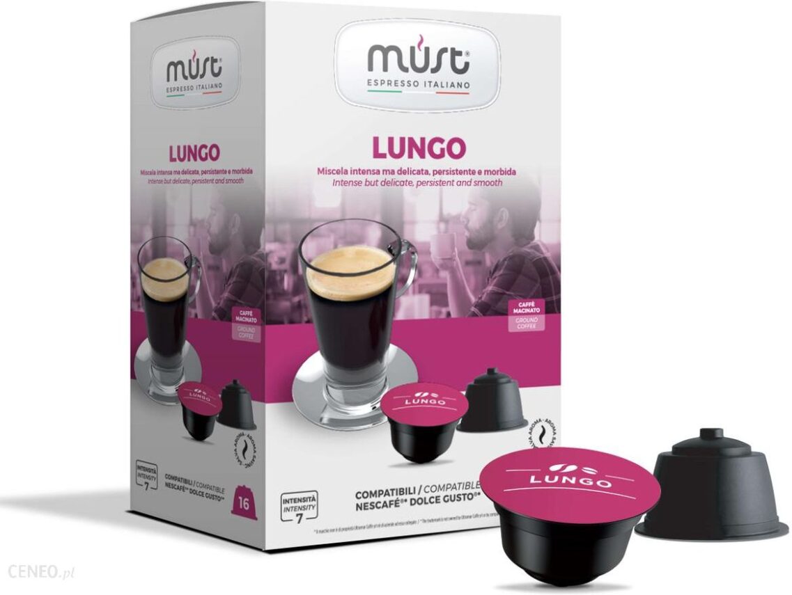 Must Kapsułki Do Dolce Gusto Lungo Długa 16szt.
