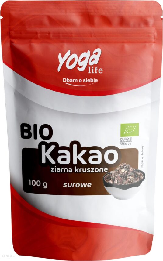 NaturAvena Kakao ziarna kruszone surowe BIO 100g
