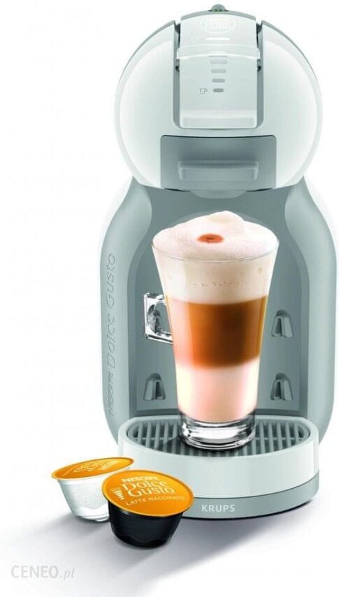 Ekspres NESCAFÉ Dolce Gusto KRUPS Mini Me KP1201 biało-szary