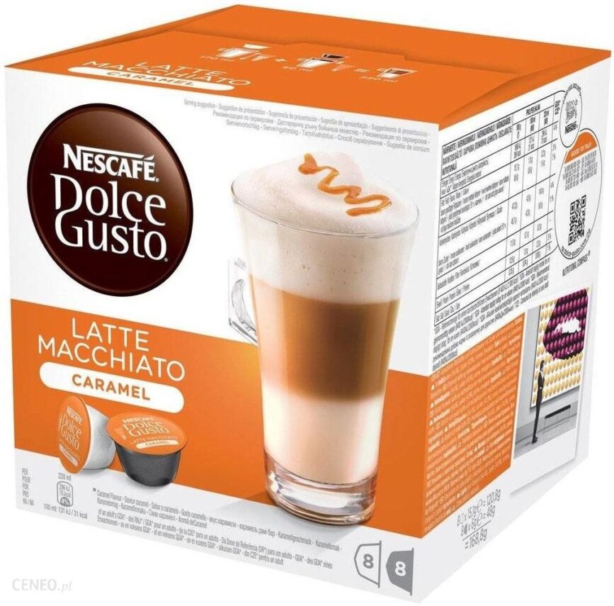 Nescafe Dolce Gusto kawa karmel Latte Macchiato