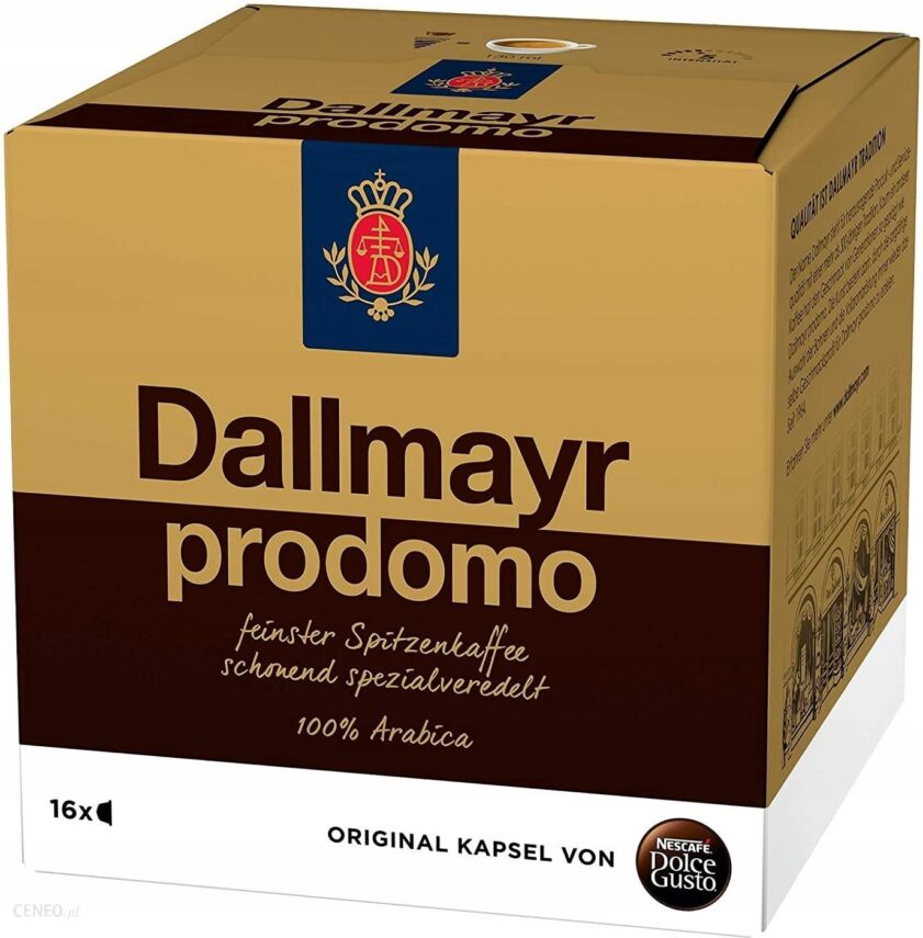 Nescafe Kapsułki Do Nescafe Dolce Gusto Dallmayr Prodomo 16 Kapsułek