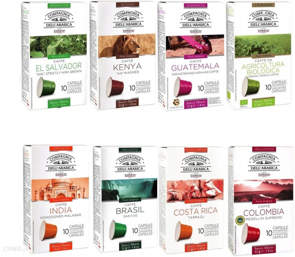 Nespresso Corsini Zestaw Smakosza 80szt