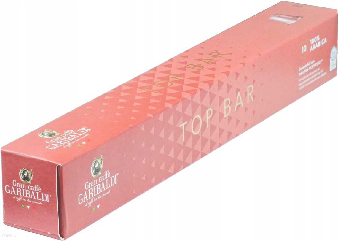 Nespresso Kapsułki Garibaldi Top Bar 100% Arabica