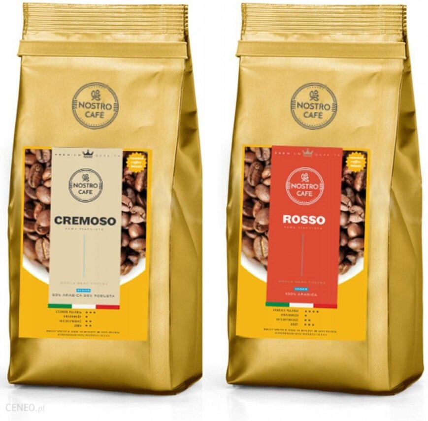 Nostrocafe Kawa Ziarnista Cremoso Rosso 2Kg