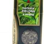 Nowość Herbata zielona z miętą 100g