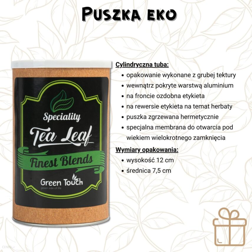 Oolong klasyczny (Pakowanie ozdobne, Puszka eko 100g)