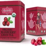 Organiczna zielona herbata Żurawina owocowa Bio