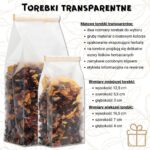 Owocowa miłość (Pakowanie ozdobne, Torebka transparentna 50g)