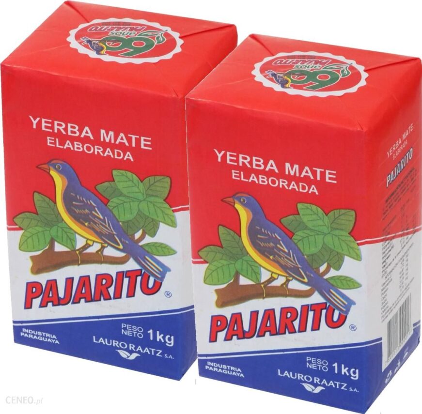 Pajarito Zestaw Yerba Mate Oryginalna 2Kg 1+1