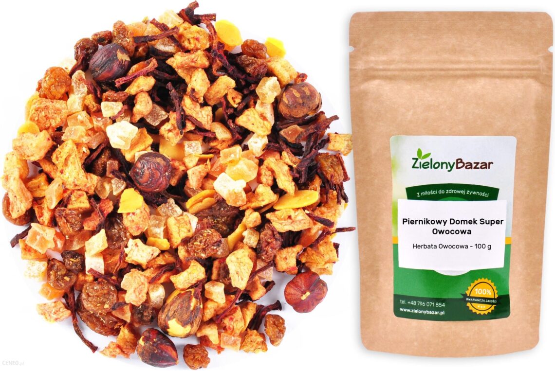 Piernikowy Domek Owocowa Herbata 100g