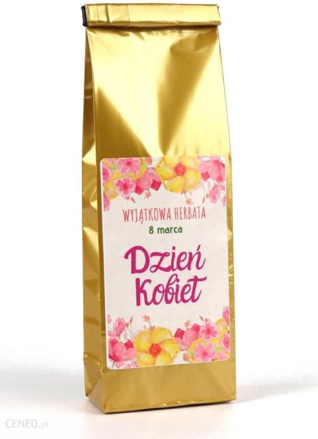 Progressive Herbata na Dzień Kobiet 40 g. złota torebka