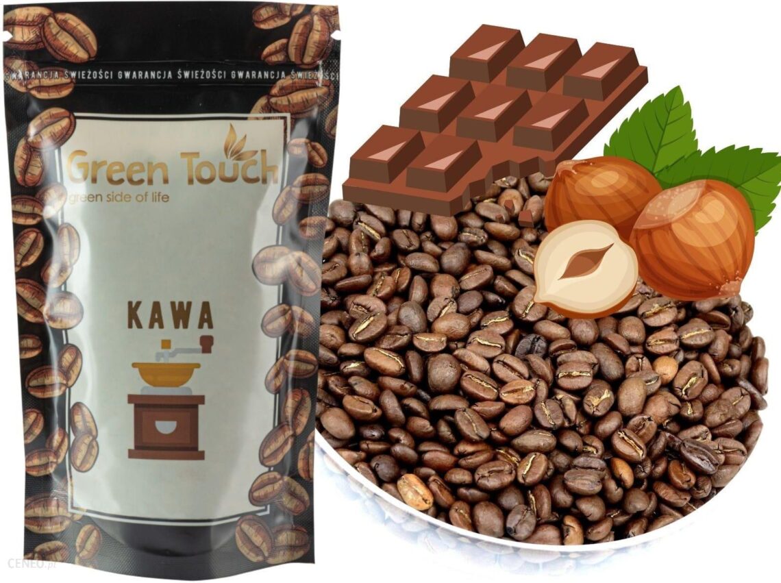 Progressive Kawa Ziarnista Czekoladowo-Orzechowa 500g