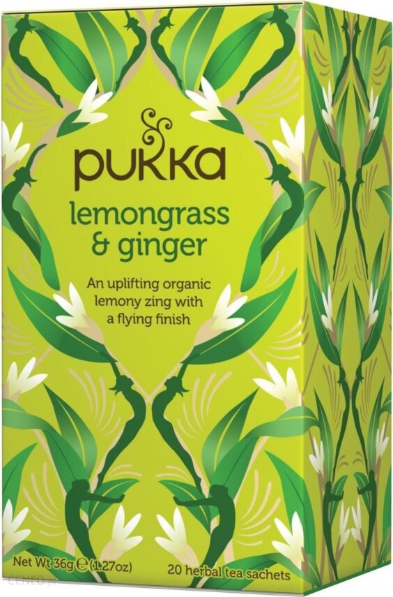 Pukka Herbata Lemongrass &Ginger 36G 20X1,8G Bio