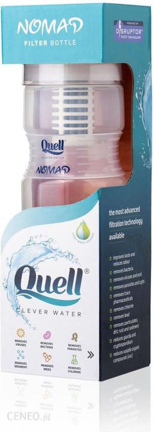 Quell NOMAD Bidon z Filtrem biały (QU101)